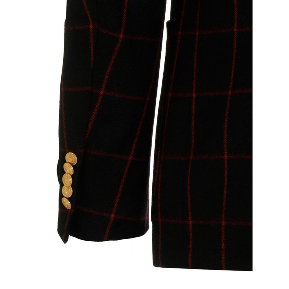 Gucci Men's Double-Breasted Check Blazer - Picture 5 of 5